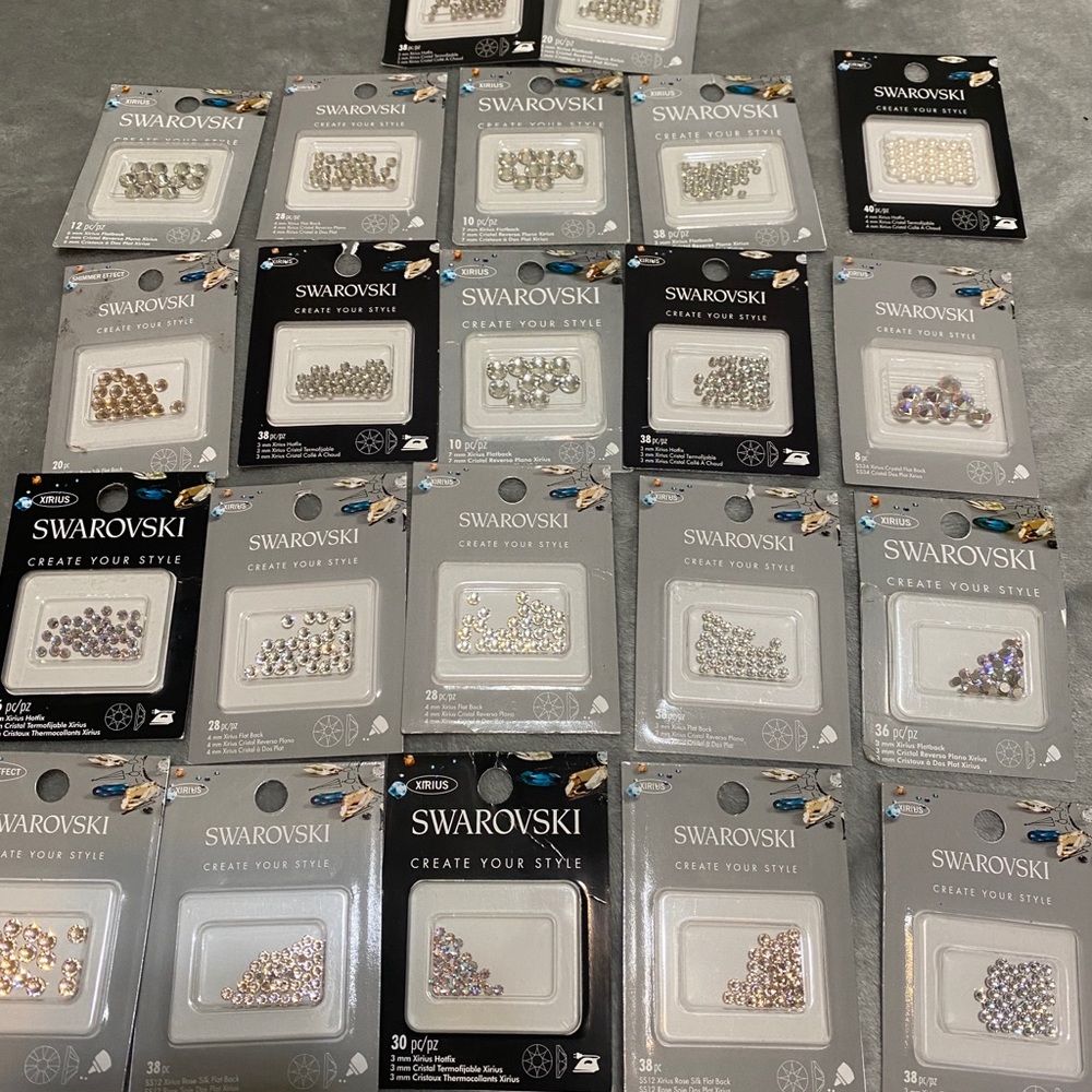 Swarovski crystals